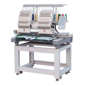 Lejia 2 Head Multifunctional Cap/T-shirt Embroidery Machine